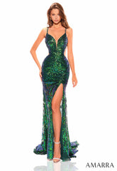 Amarra Emerald Coco Prom Gown