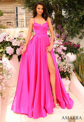 Amarra Fuschia Pink Zen Corset Dress