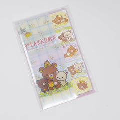 2016 Chairoikoguma Honey Forest Sticky Note Tabs - Korilakkuma New Friend Theme - Rilakkuma - San-X