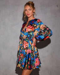 Bright Days Ahead Floral Mini Dress
