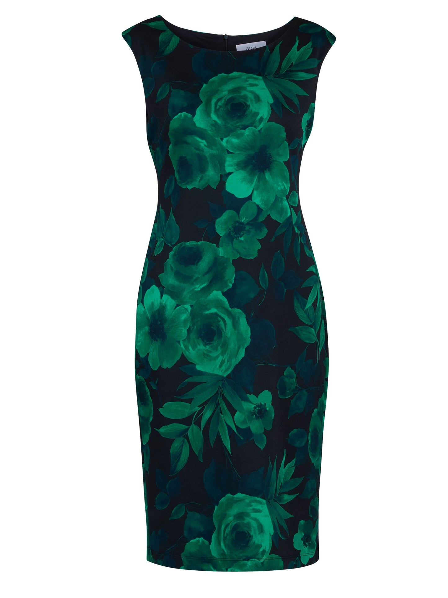 Gina Bacconi Emerald Candice Floral Dress