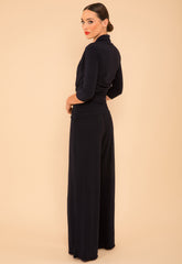 Atom Label Navy Uranium Jumpsuit
