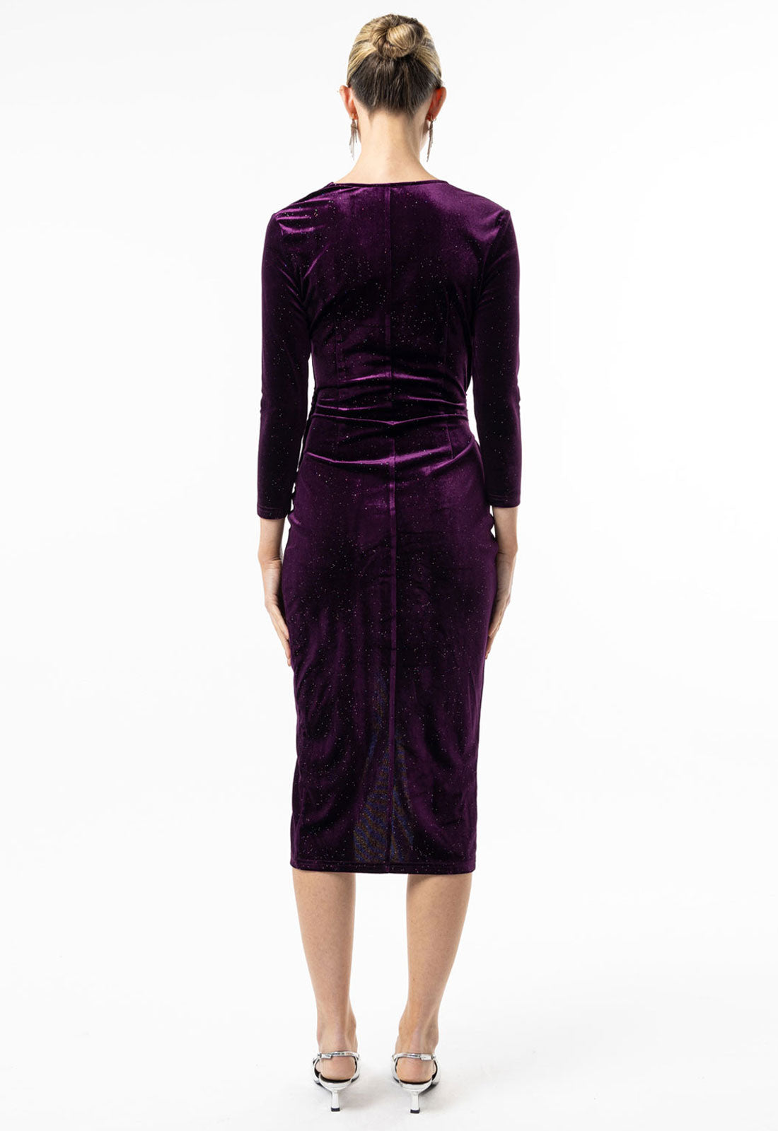 AngelEye Purple Sparkle Party Dress