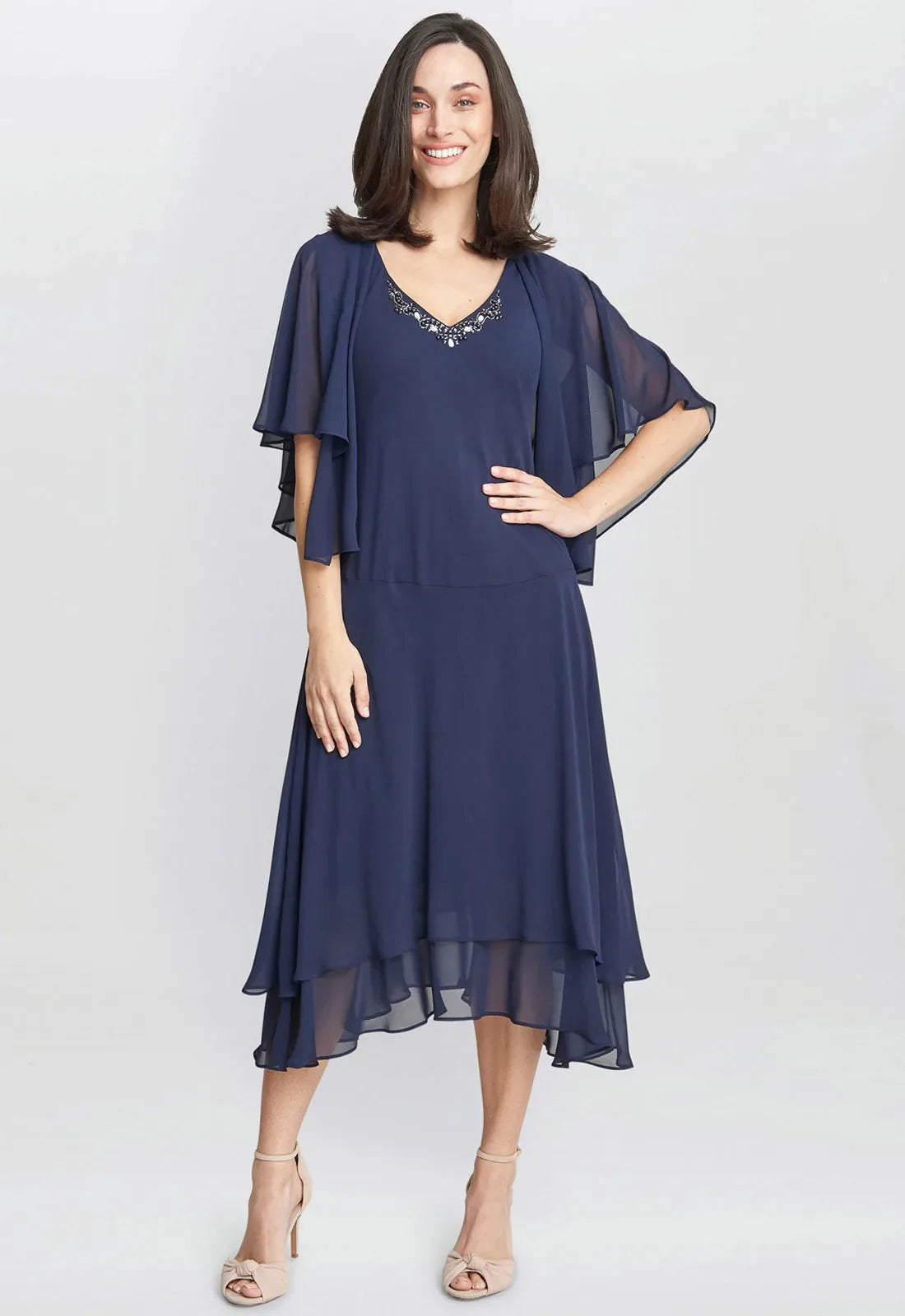 Gina Bacconi Cheryl Midi Dress and Jacket