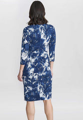 Gina Bacconi Bonnie Jersey Wrap Dress