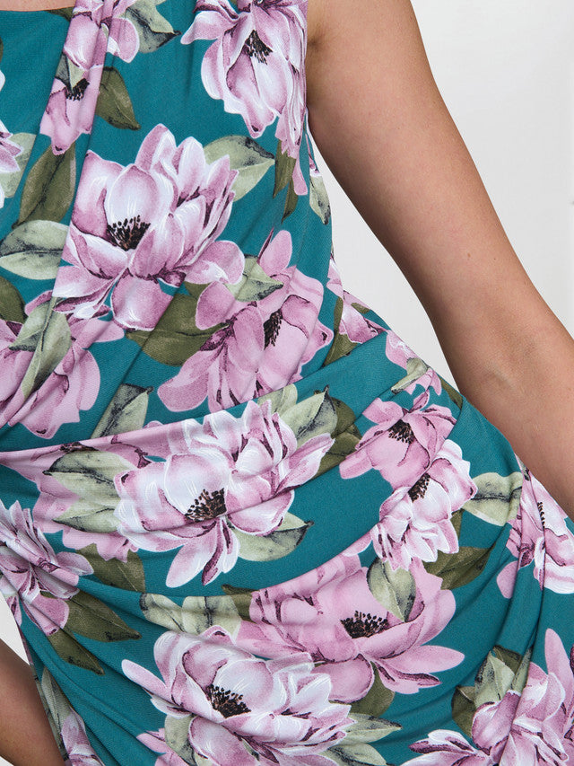 Gina Bacconi Martha Floral Print Dress