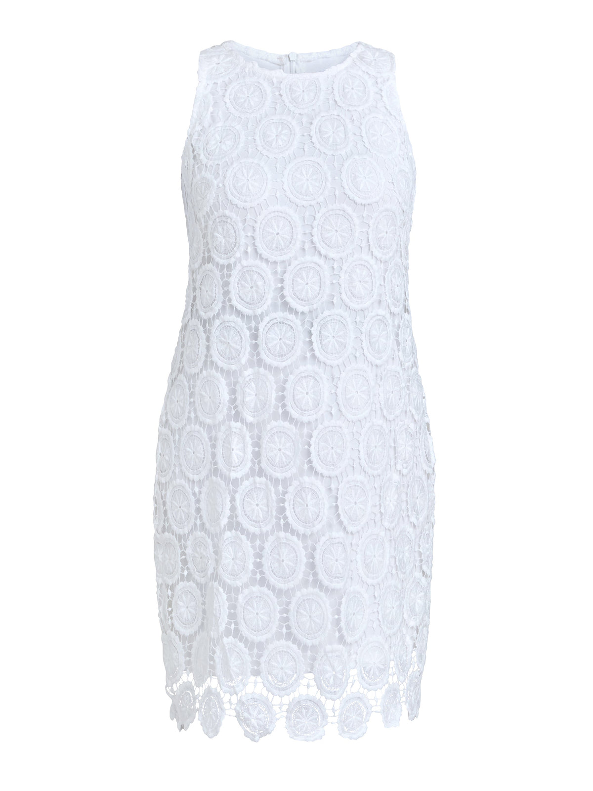 Gina Bacconi Fran Giupure Lace Shift Dress