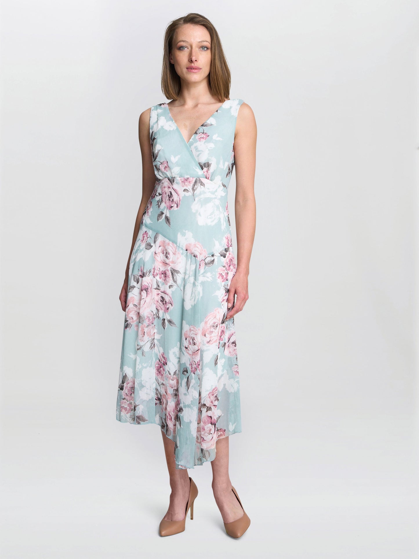 Gina Bacconi India Print Dress