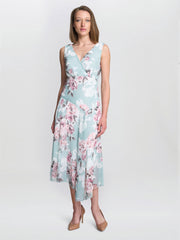 Gina Bacconi India Print Dress