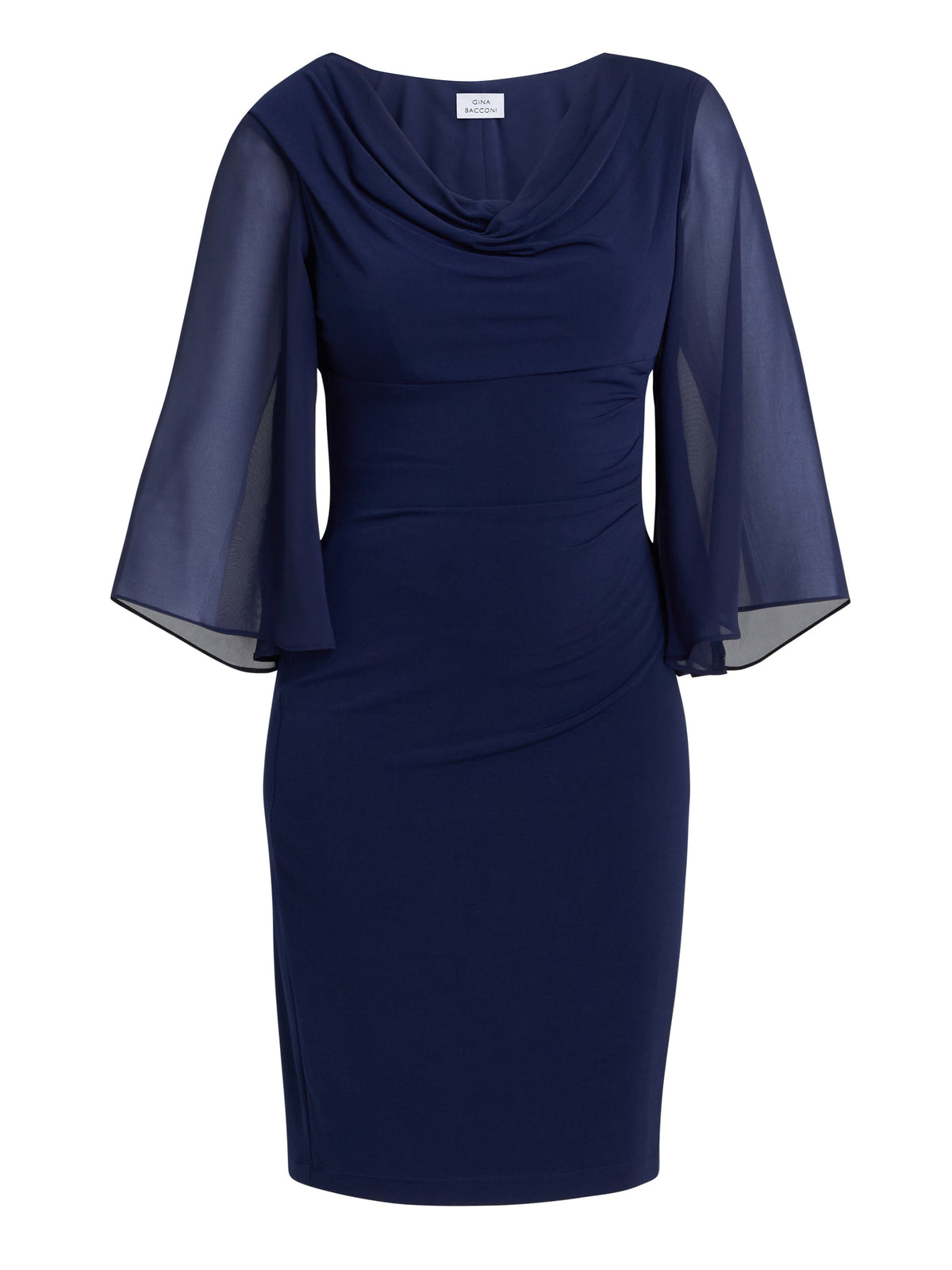 Gina Bacconi Jagger Cowl Neck Dress