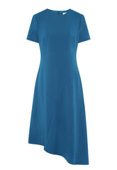 Gina Bacconi Blue Elma Fit And Flare Midi Dress