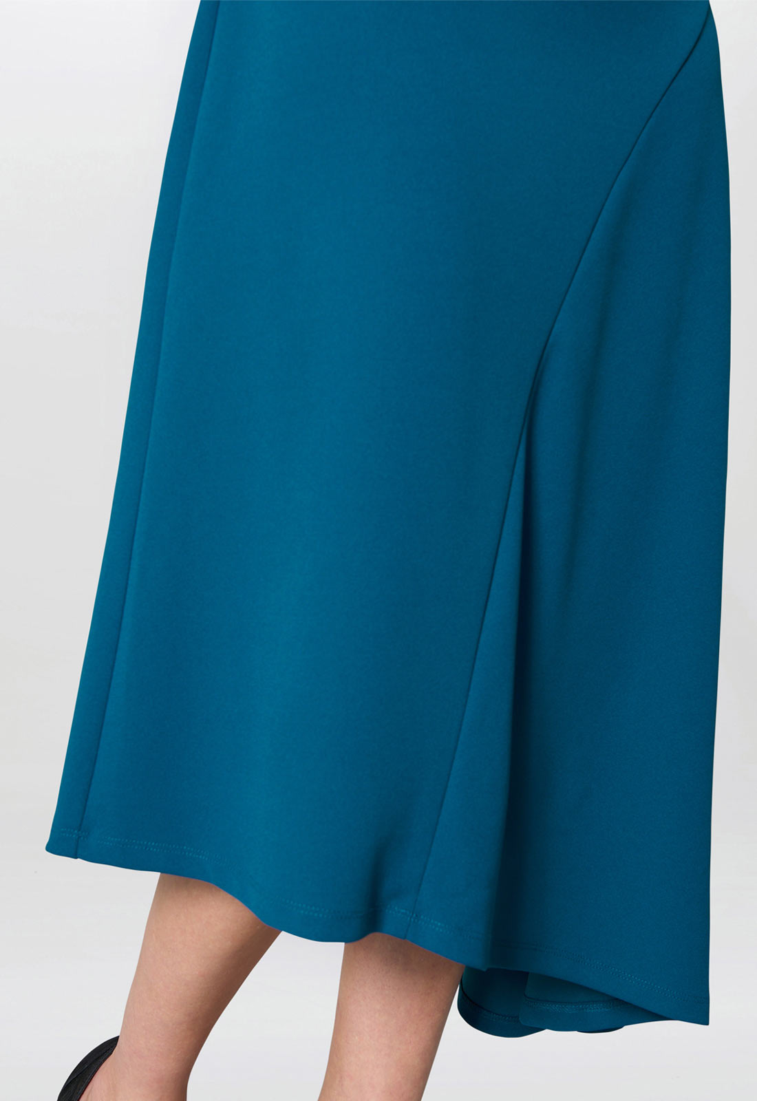 Gina Bacconi Blue Elma Fit And Flare Midi Dress