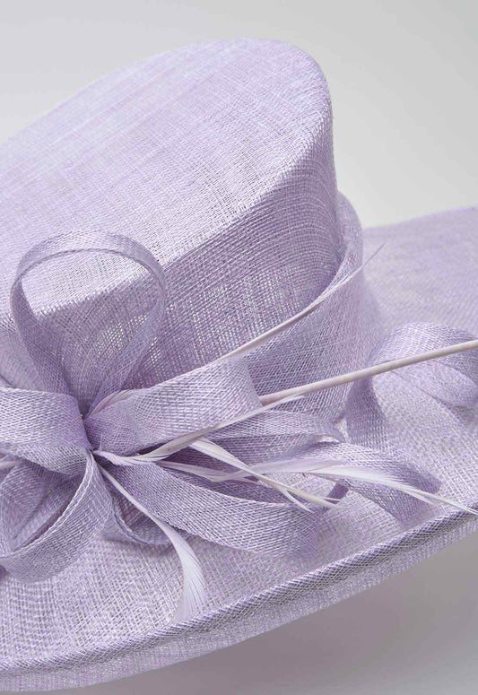 Gina Bacconi Lilac Wide Brimmed Hat