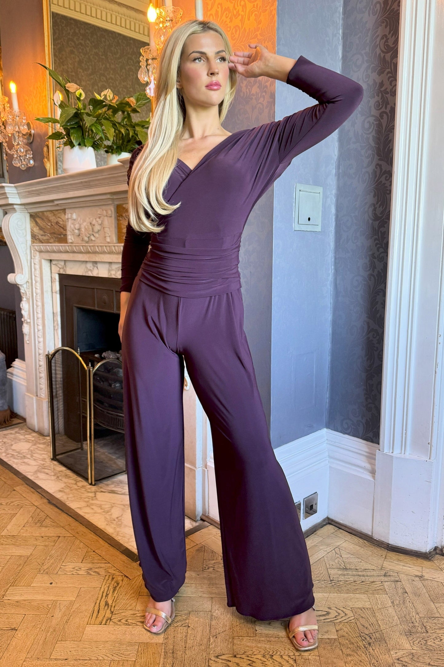 Atom Label Blackcurrent Valencia Jumpsuit