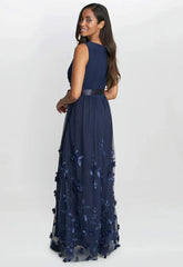 Gina Bacconi Blue Olyssia Dress
