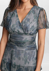 Gina Bacconi June Print Dress