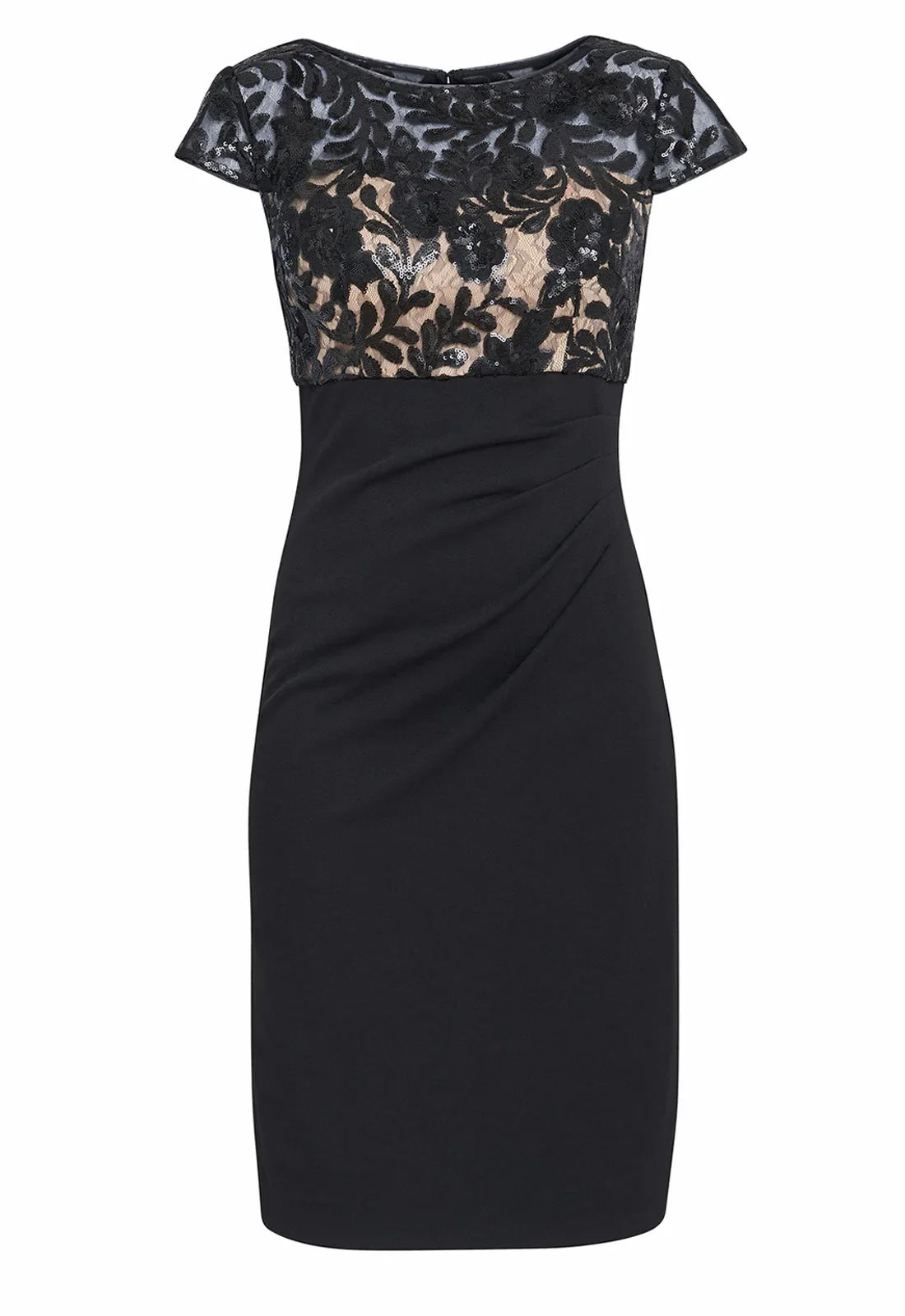 Gina Bacconi Black Maddison Cocktail Dress