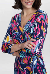Gina Bacconi Carmel Jersey Wrap Dress