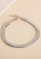 Always Chic Silver Chain Bracelet
