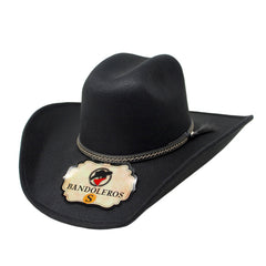 Bandoleros Chihuahua Forrada Hat - Black