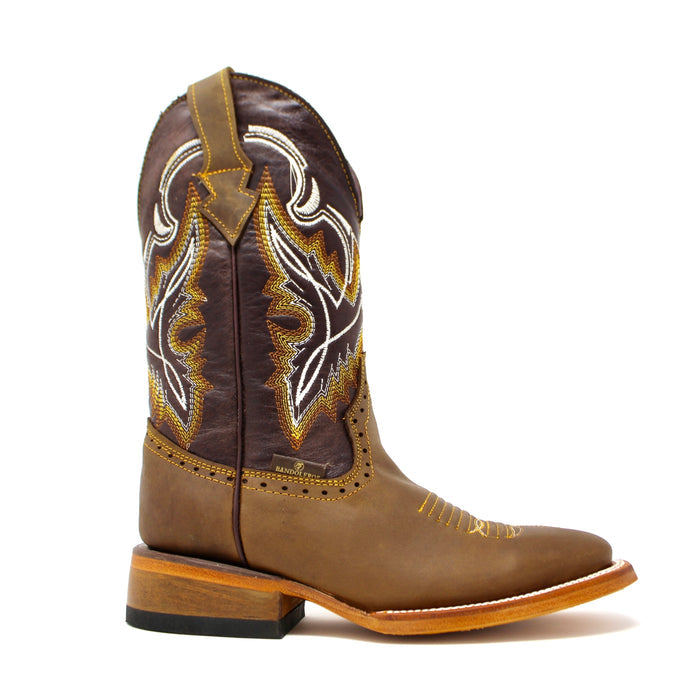 Bandoleros Juniors Square Toe Cowboy Boot