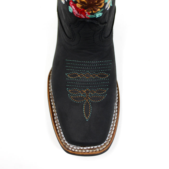 "Carolina" Artillero Narrow Square Toe Cowgirl Boot