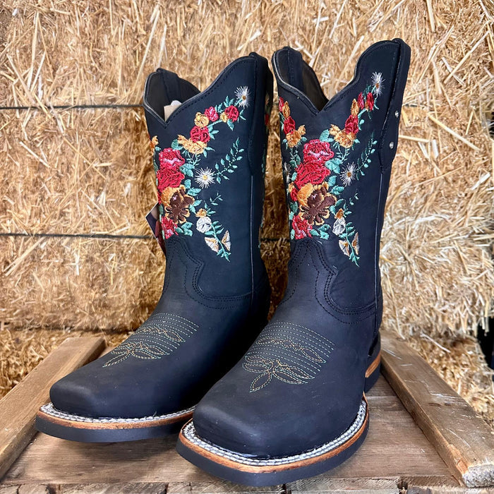 "Carolina" Artillero Narrow Square Toe Cowgirl Boot