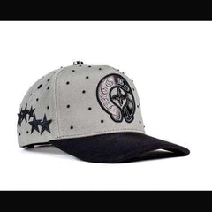 Chrome Black Bigg Boss Cap - Gray
