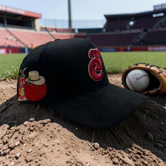Culiacán Series “CT” Snapback Hat– Black