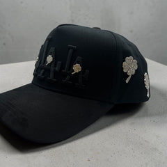 LA Silver Clover Snapback Hat