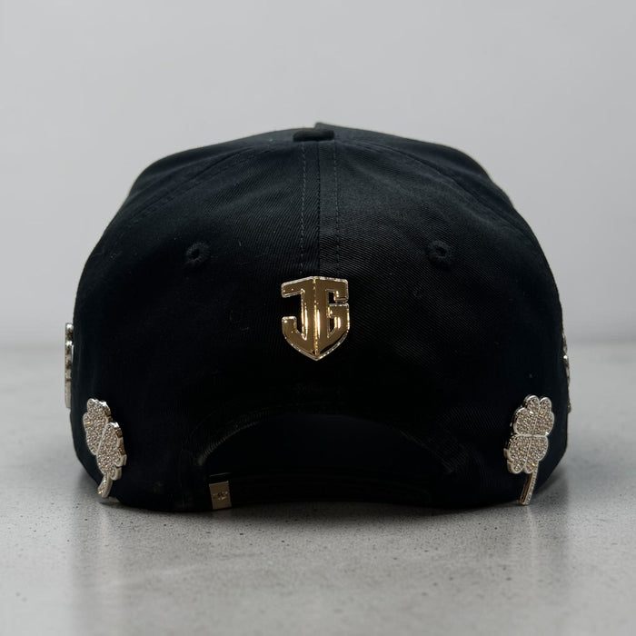 LA Silver Clover Snapback Hat