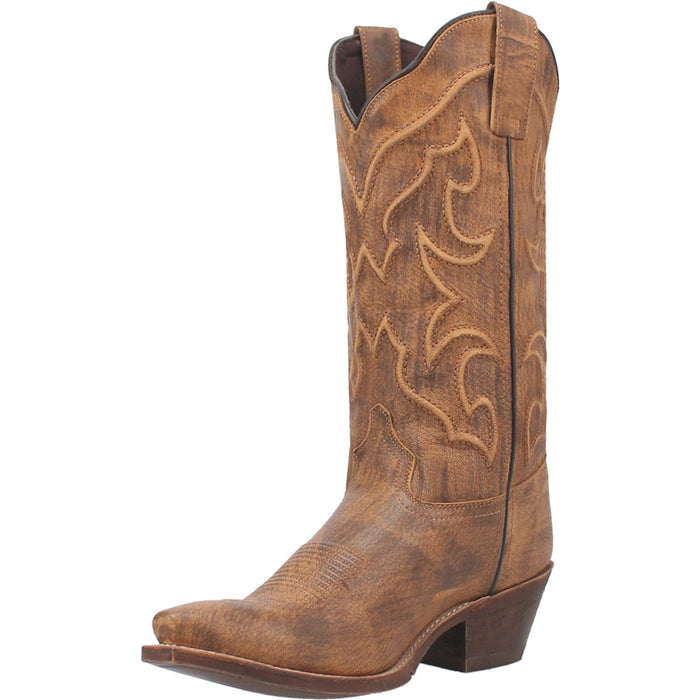 Laredo Women's Reva Snip Toe Western Boot - Honey
