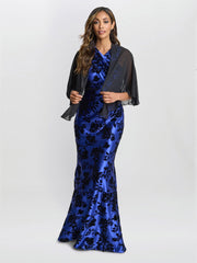 Gina Bacconi Chiffon Cover Up Shawl