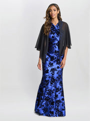 Gina Bacconi Chiffon Cover Up Shawl