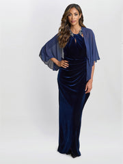Gina Bacconi Chiffon Cover Up Shawl