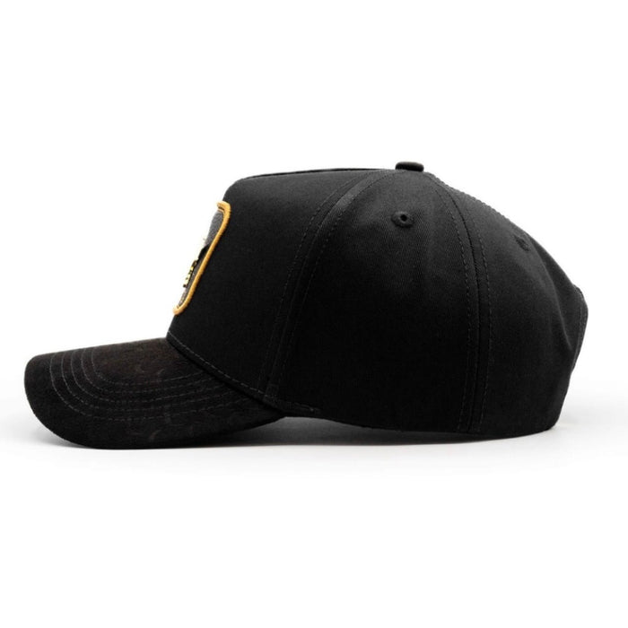 The King Ranch "Mantaraya" Cap - Black & Gold