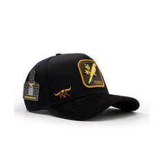 The King Ranch "Perico" Cap - Black & Gold