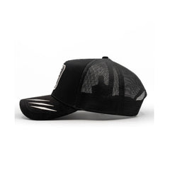 The King Ranch "Perico" Cap - Black & Silver