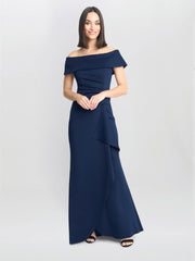 Gina Bacconi Carla Off The Shoulder Maxi Dress